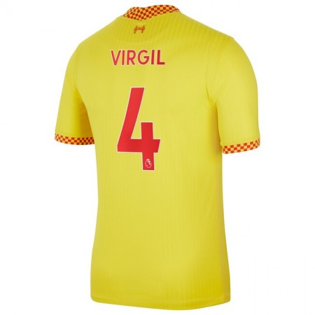 Billiga Fotbollströjor Liverpool Virgil van Dijk 4 Tredje tröja 2021/22 Kortärmad